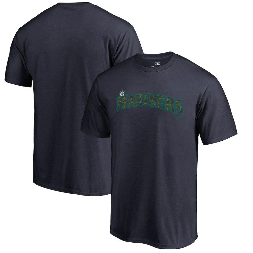 Seattle Mariners Armed Forces Wordmark T-Shirt Sale