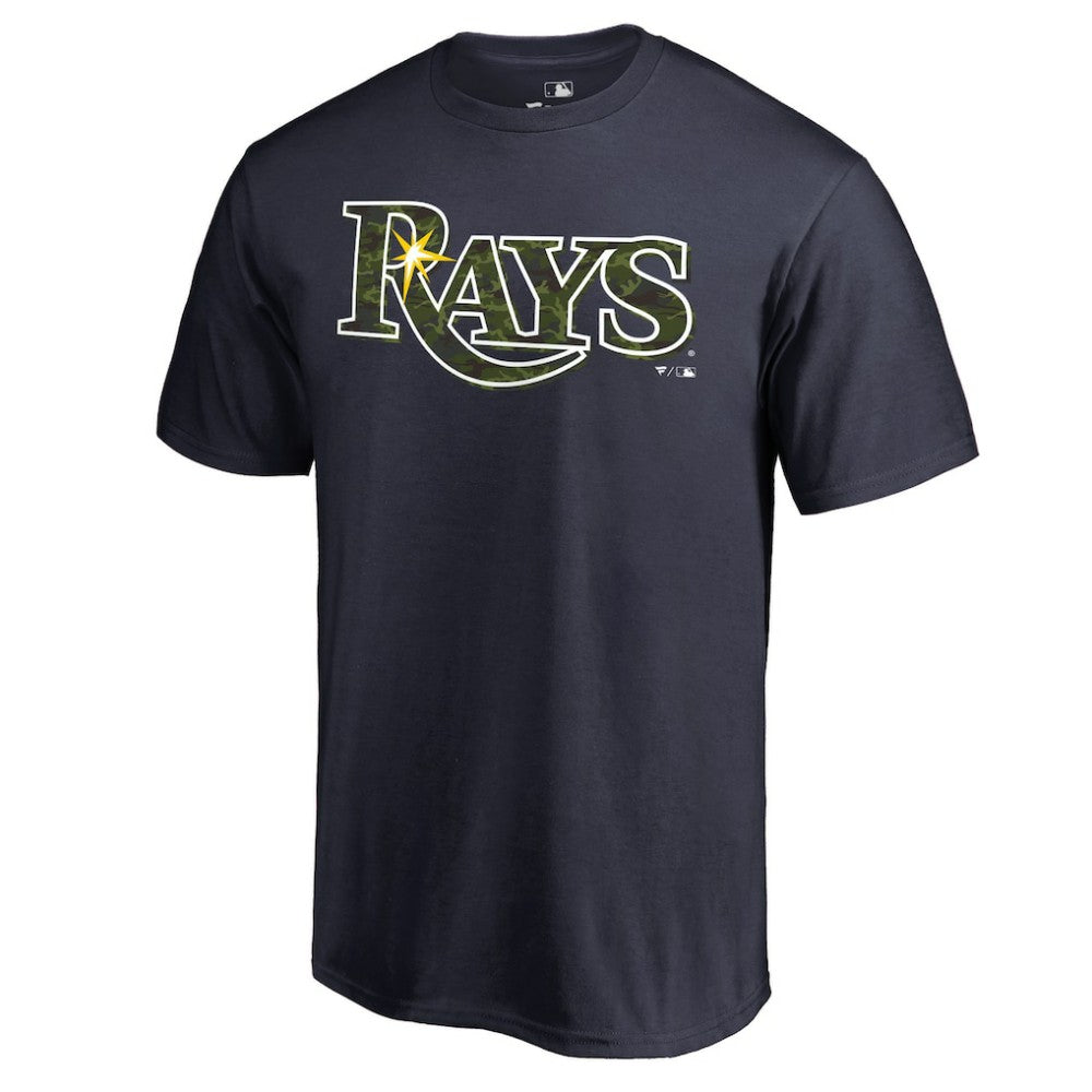 Tampa Bay Rays Armed Forces Wordmark T-Shirt Discount