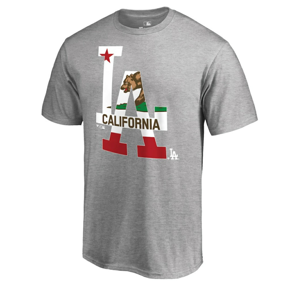 Los Angeles Dodgers Hometown Collection Cali Flag T-Shirt for sale