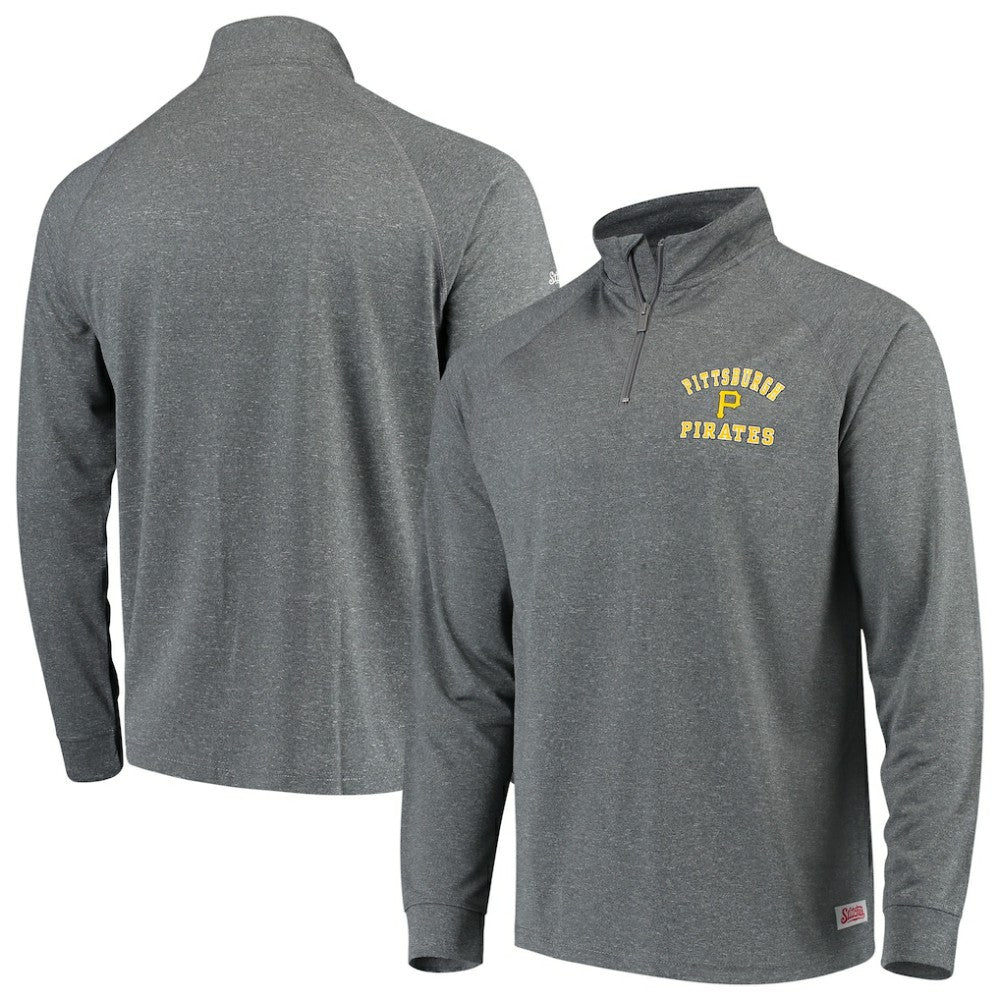 Pittsburgh Pirates Stitches Team Raglan Quarter-Zip Pullover Jacket for sale
