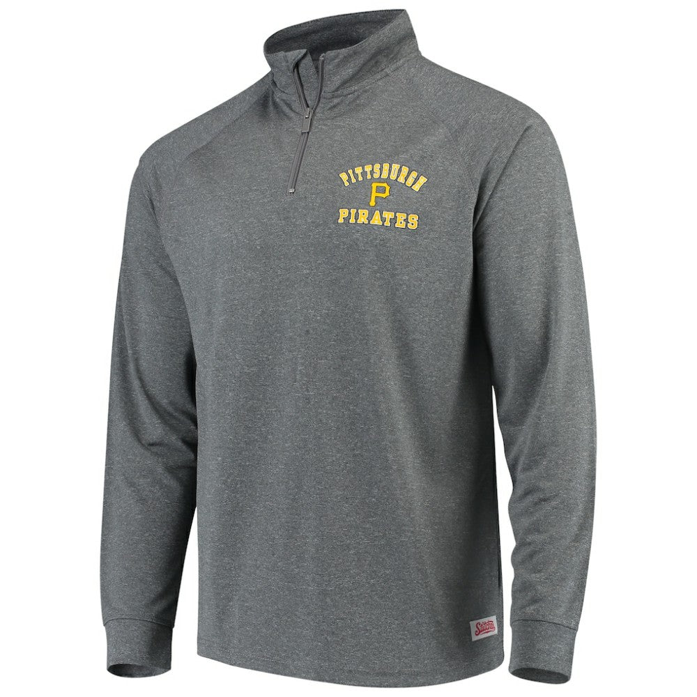 Pittsburgh Pirates Stitches Team Raglan Quarter-Zip Pullover Jacket for sale