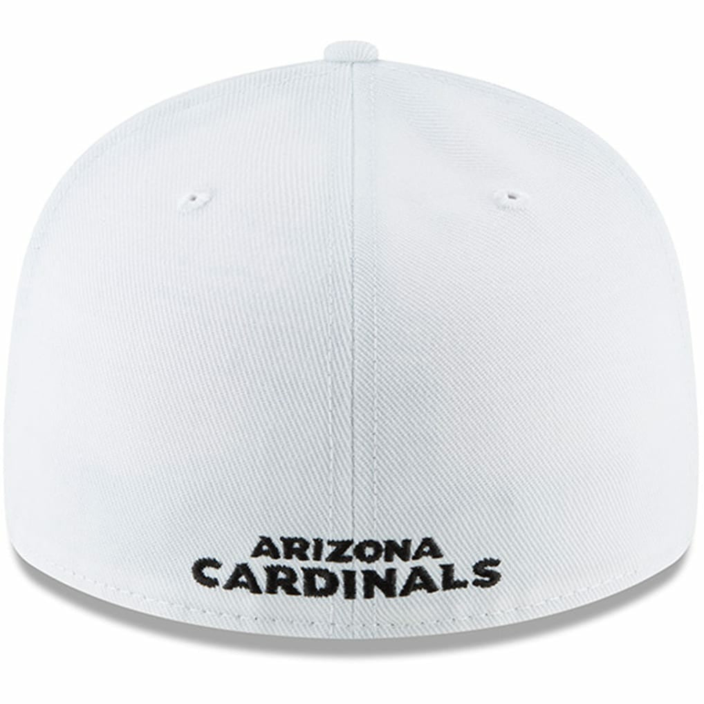 Arizona Cardinals New Era Omaha Low Profile 59FIFTY Fitted Hat - White - NFL
