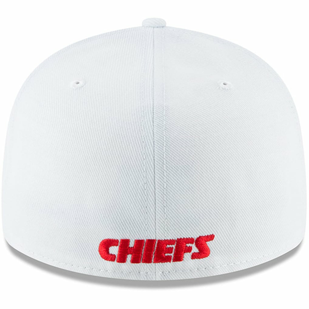 Kansas City Chiefs New Era Omaha Low Profile 59FIFTY Fitted Hat - White - NFL