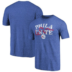 Philadelphia 76ers Hometown Collection Join Or Die Tri-Blend T-Shirt Royal