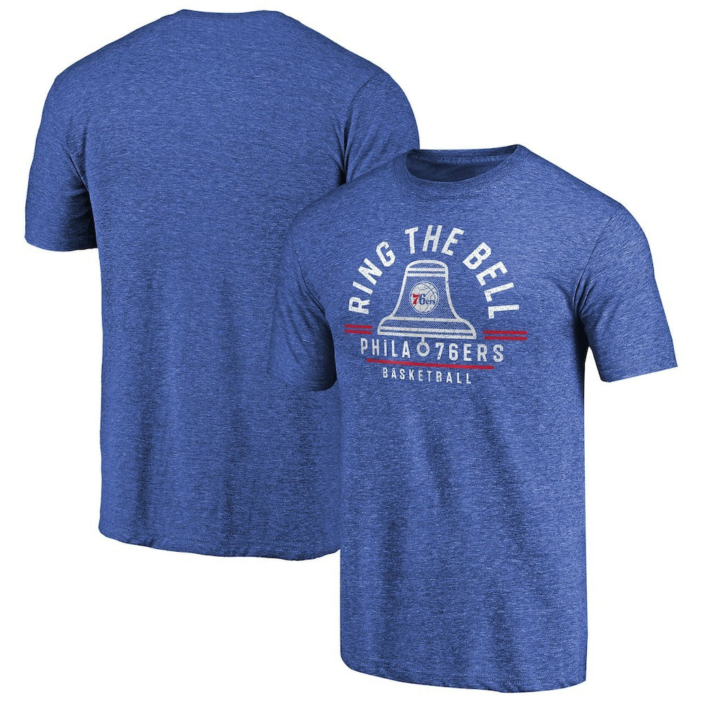 Philadelphia 76ers Hometown Collection Ring the Bell Tri-Blend T-Shirt Royal