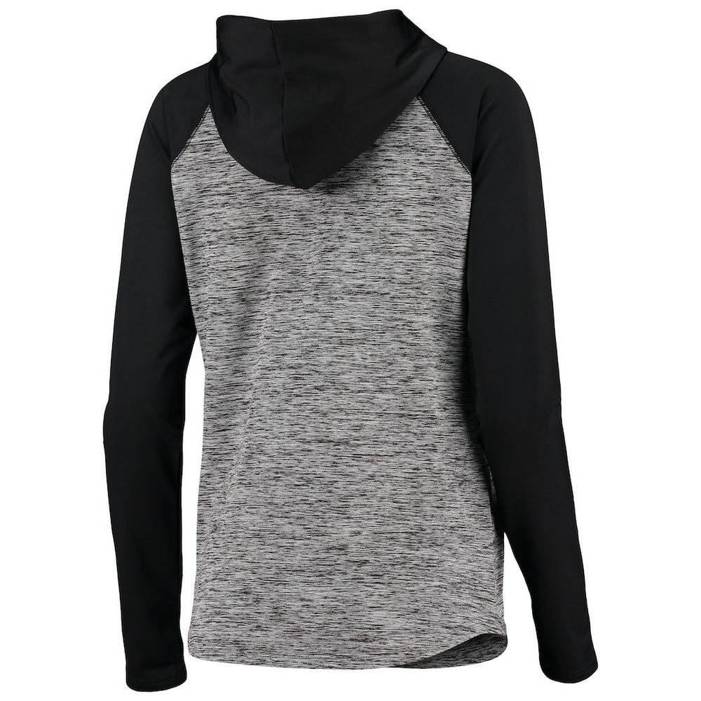 Carolina Panthers G-III 4Her by Carl Banks Women's Championship Ring Pullover Hoodie - Heathered Gray/Black - NFL