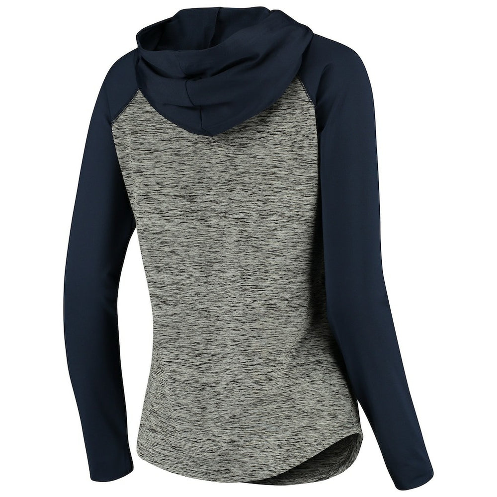 Seattle Seahawks G-III 4Her by Carl Banks Women's Championship Ring Pullover Hoodie - Heathered Gray/College Navy - NFL