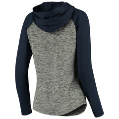 Seattle Seahawks G-III 4Her by Carl Banks Women's Championship Ring Pullover Hoodie - Heathered Gray/College Navy - NFL