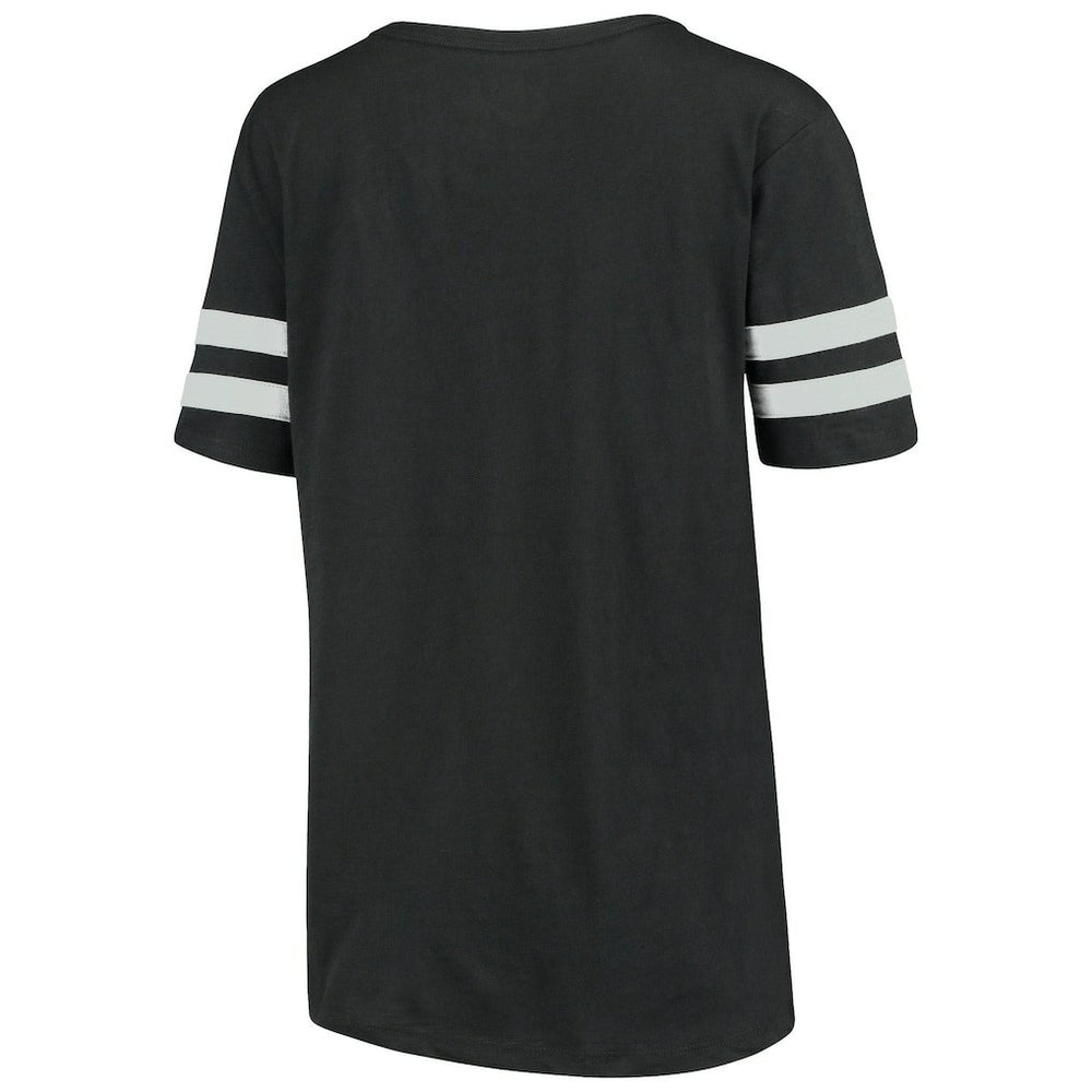 Arizona Cardinals Touch Women's Triple Play V-Neck T-Shirt - Black - NFL