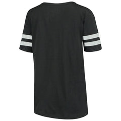 Arizona Cardinals Touch Women's Triple Play V-Neck T-Shirt - Black - NFL