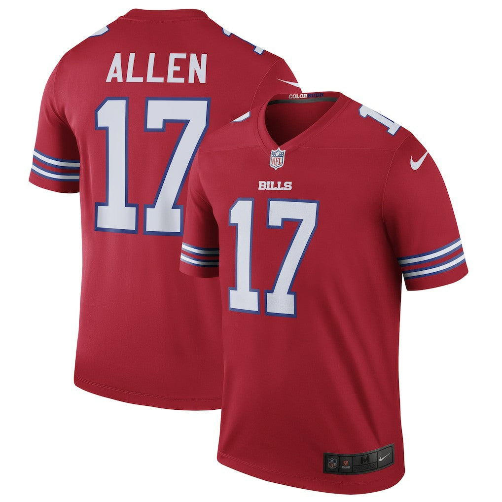 Josh Allen Buffalo Bills Legend Player Performance Top - Red - Nike