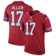 Josh Allen Buffalo Bills Legend Player Performance Top - Red - Nike