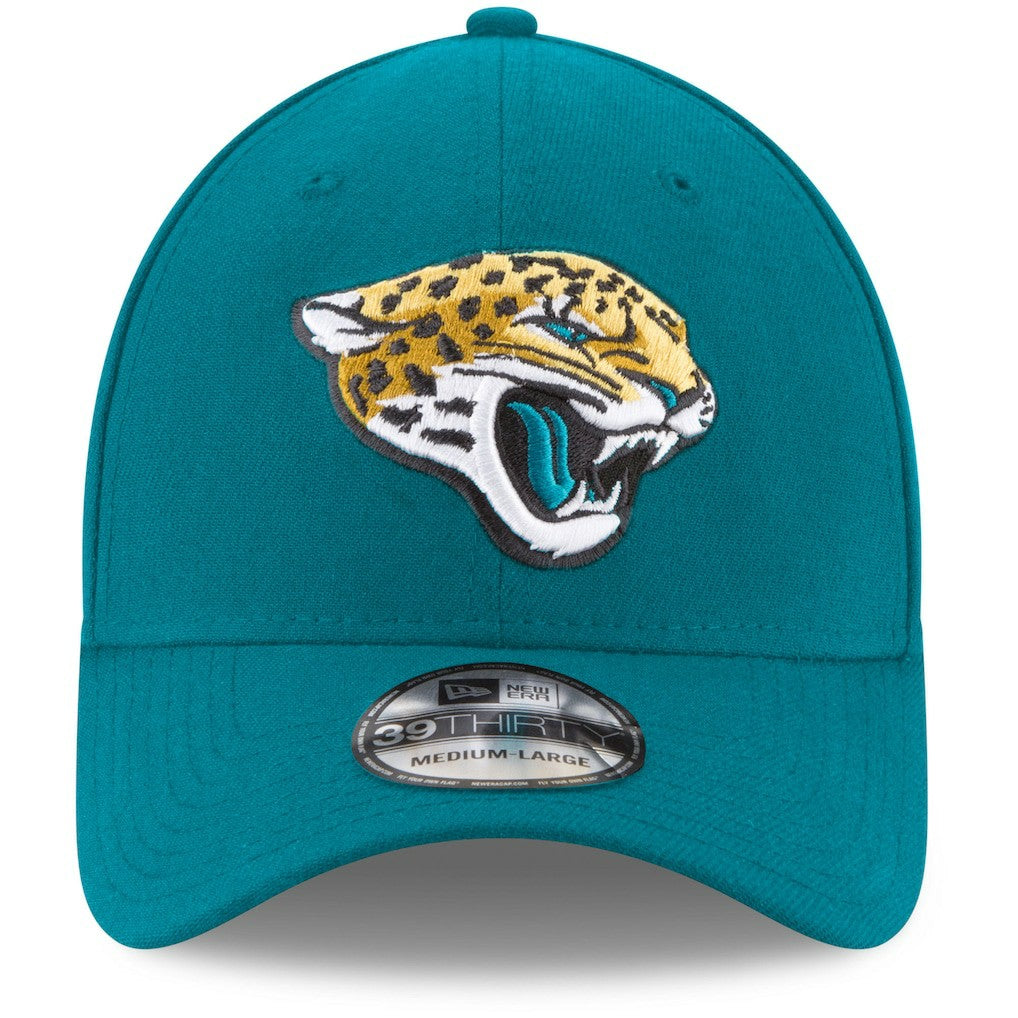 Jacksonville Jaguars New Era 39THIRTY Flex Team Classic Hat - Teal - NFL