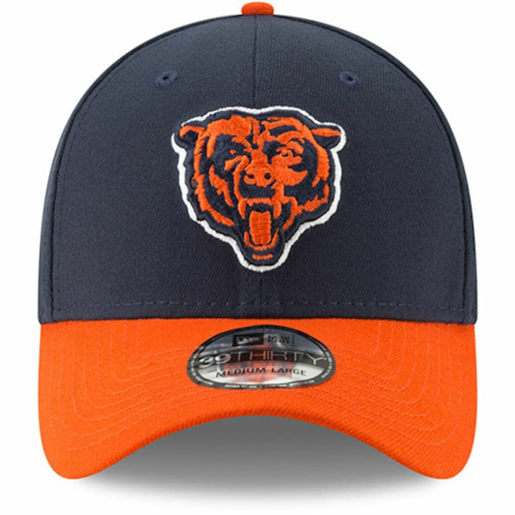 Chicago Bears New Era Team Classic Two-Tone 39THIRTY Flex Hat - Navy/Orange - NFL