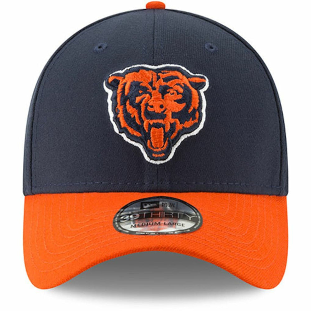 Chicago Bears New Era Team Classic Two-Tone 39THIRTY Flex Hat - Navy/Orange - NFL
