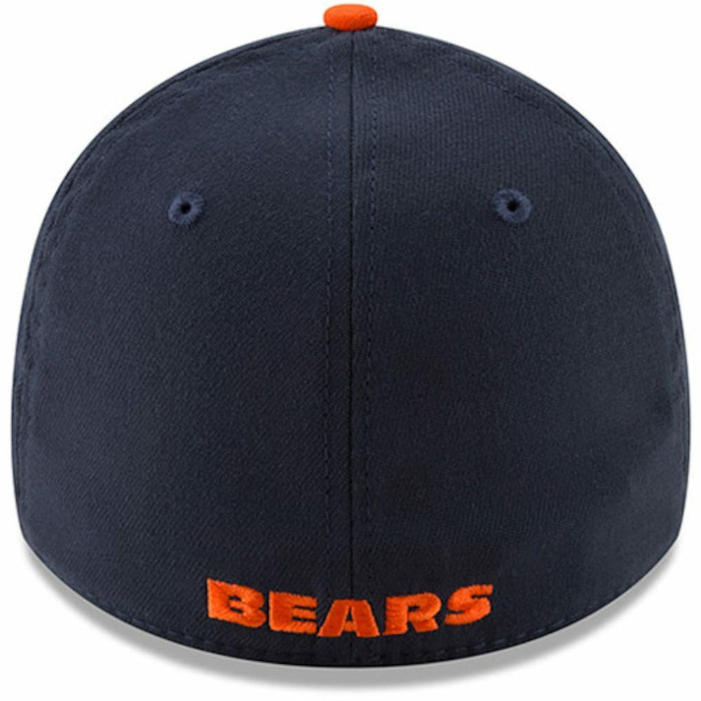Chicago Bears New Era Team Classic Two-Tone 39THIRTY Flex Hat - Navy/Orange - NFL