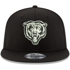 Chicago Bears New Era B-Dub 9FIFTY Adjustable Hat - Black - NFL