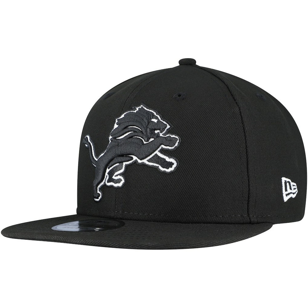 Detroit Lions New Era B-Dub 9FIFTY Adjustable Hat - Black - NFL