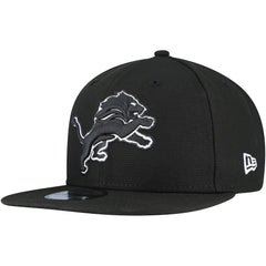 Detroit Lions New Era B-Dub 9FIFTY Adjustable Hat - Black - NFL