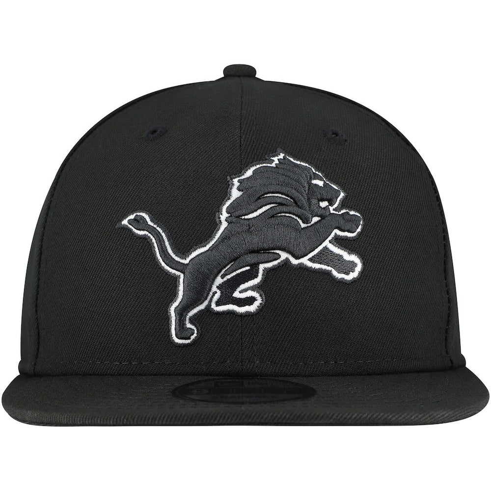 Detroit Lions New Era B-Dub 9FIFTY Adjustable Hat - Black - NFL