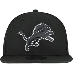 Detroit Lions New Era B-Dub 9FIFTY Adjustable Hat - Black - NFL