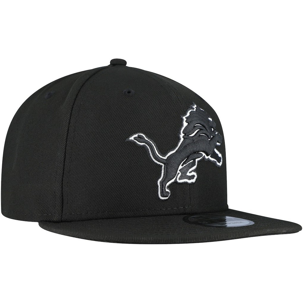 Detroit Lions New Era B-Dub 9FIFTY Adjustable Hat - Black - NFL