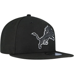 Detroit Lions New Era B-Dub 9FIFTY Adjustable Hat - Black - NFL
