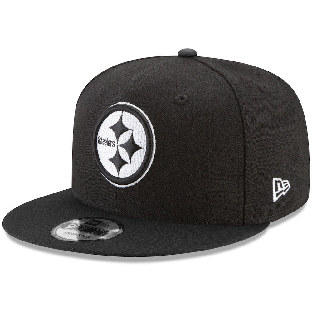 Pittsburgh Steelers New Era B-Dub 9FIFTY Adjustable Hat - Black - NFL