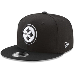 Pittsburgh Steelers New Era B-Dub 9FIFTY Adjustable Hat - Black - NFL