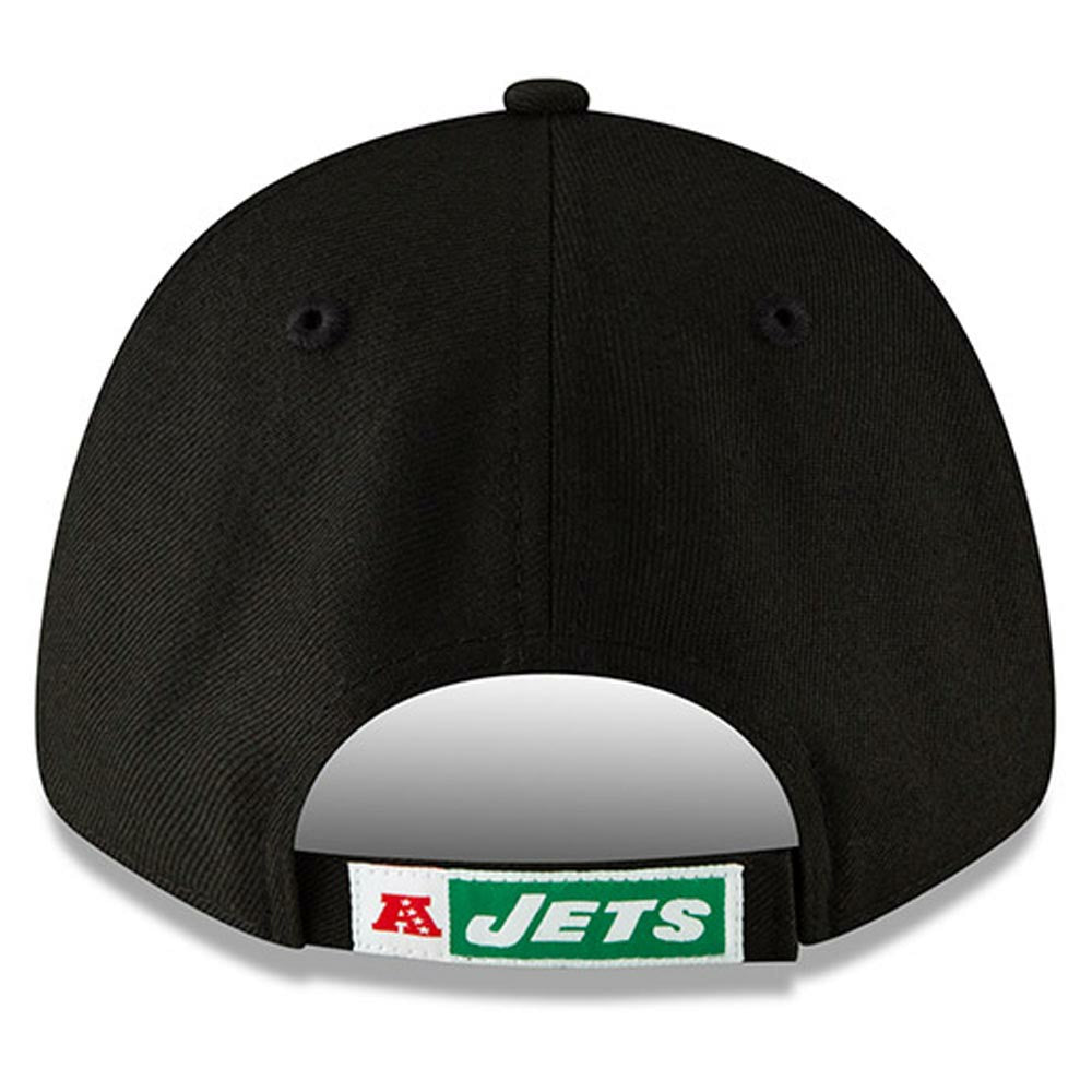 New York Jets New Era The League Throwback 9FORTY Adjustable Hat - Black - NFL
