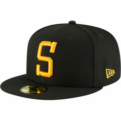 Pittsburgh Steelers New Era Omaha 59FIFTY Fitted Hat - Black - NFL