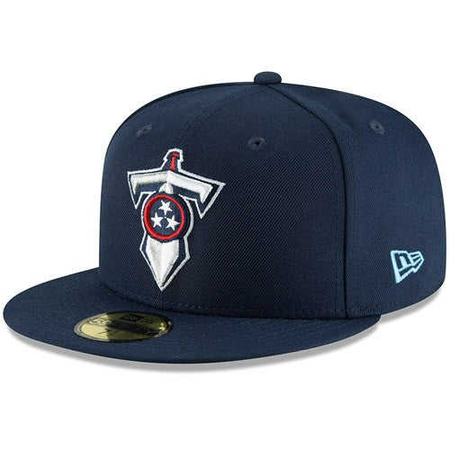 Tennessee Titans New Era Omaha 59FIFTY Fitted Hat - Navy - NFL