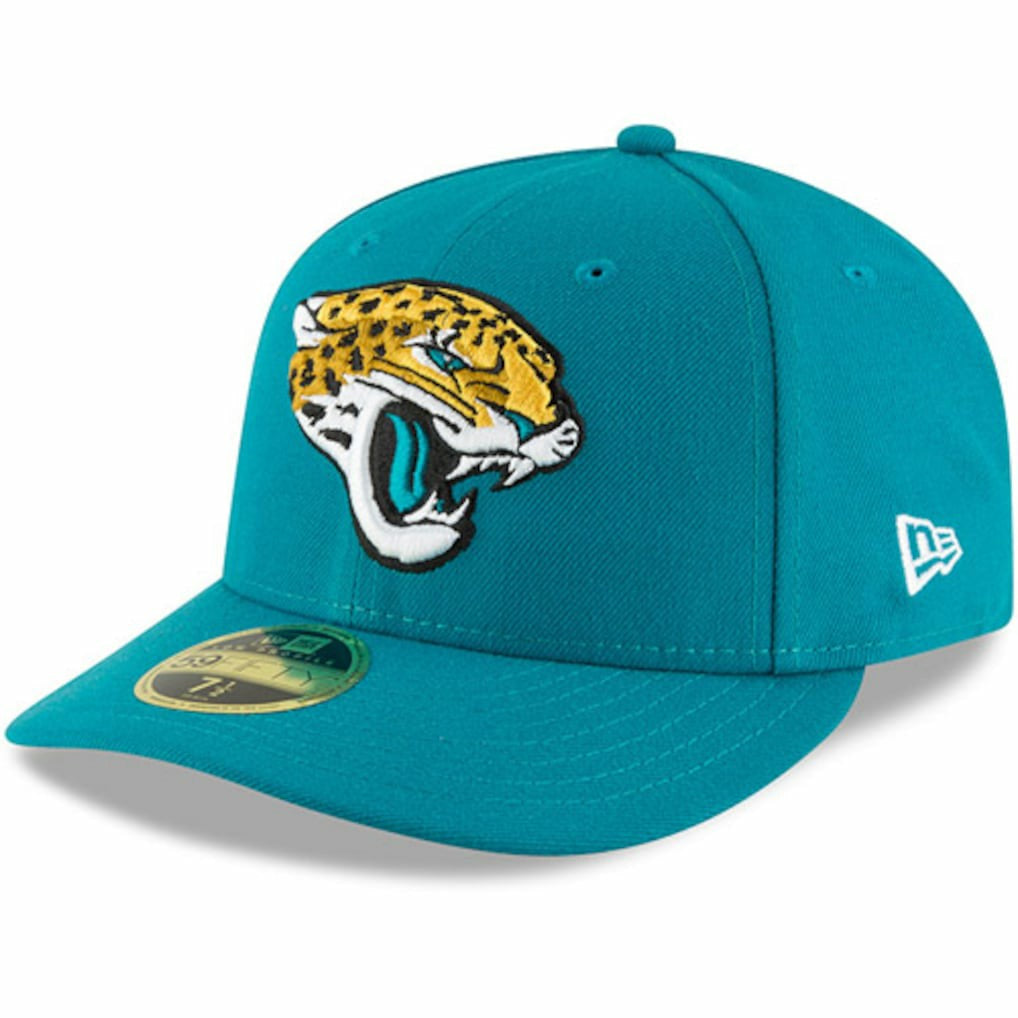 Jacksonville Jaguars New Era Omaha Low Profile 59FIFTY Fitted Hat - Teal - NFL