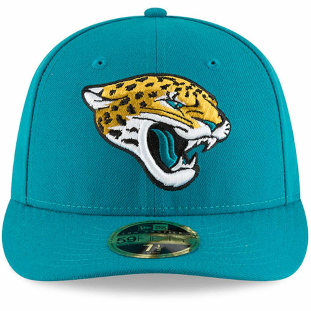 Jacksonville Jaguars New Era Omaha Low Profile 59FIFTY Fitted Hat - Teal - NFL