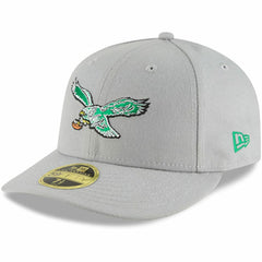 Philadelphia Eagles New Era Omaha Throwback Low Profile 59FIFTY Fitted Hat - Gray - NFL