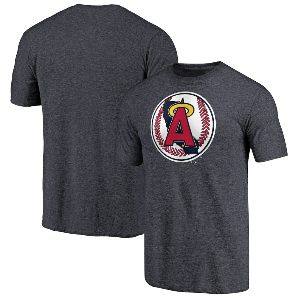 California Angels Cooperstown Collection Forbes Tri-Blend T-Shirt for sale