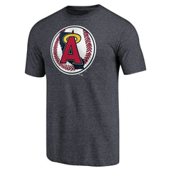 California Angels Cooperstown Collection Forbes Tri-Blend T-Shirt for sale