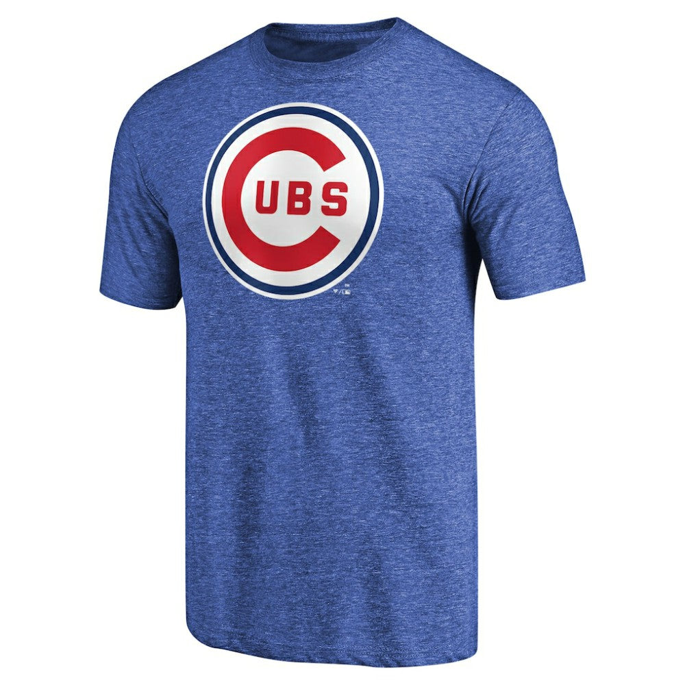 Chicago Cubs Cooperstown Collection Forbes Tri-Blend T-Shirt Outlet
