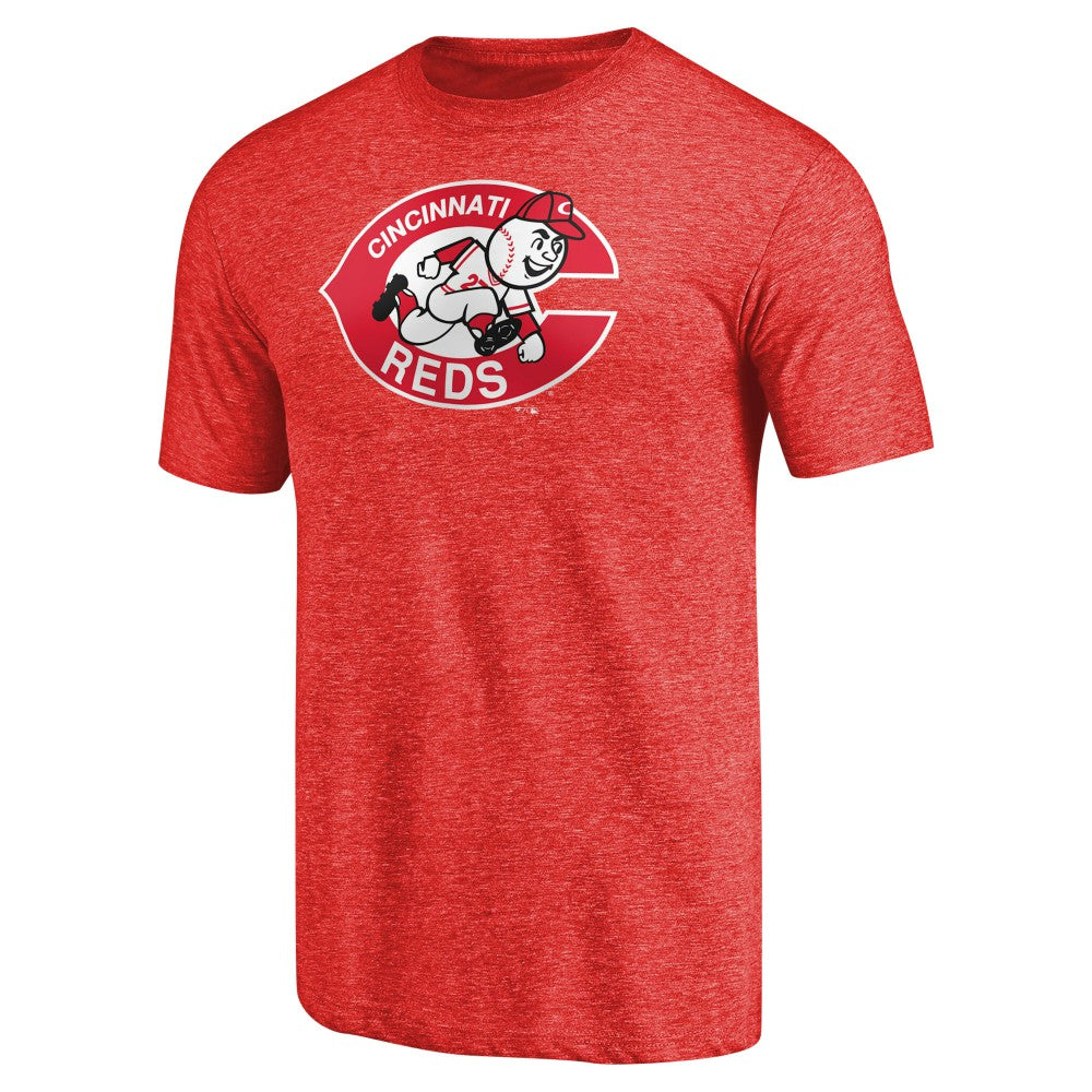 Cincinnati Reds Cooperstown Collection Forbes Tri-Blend T-Shirt Sale