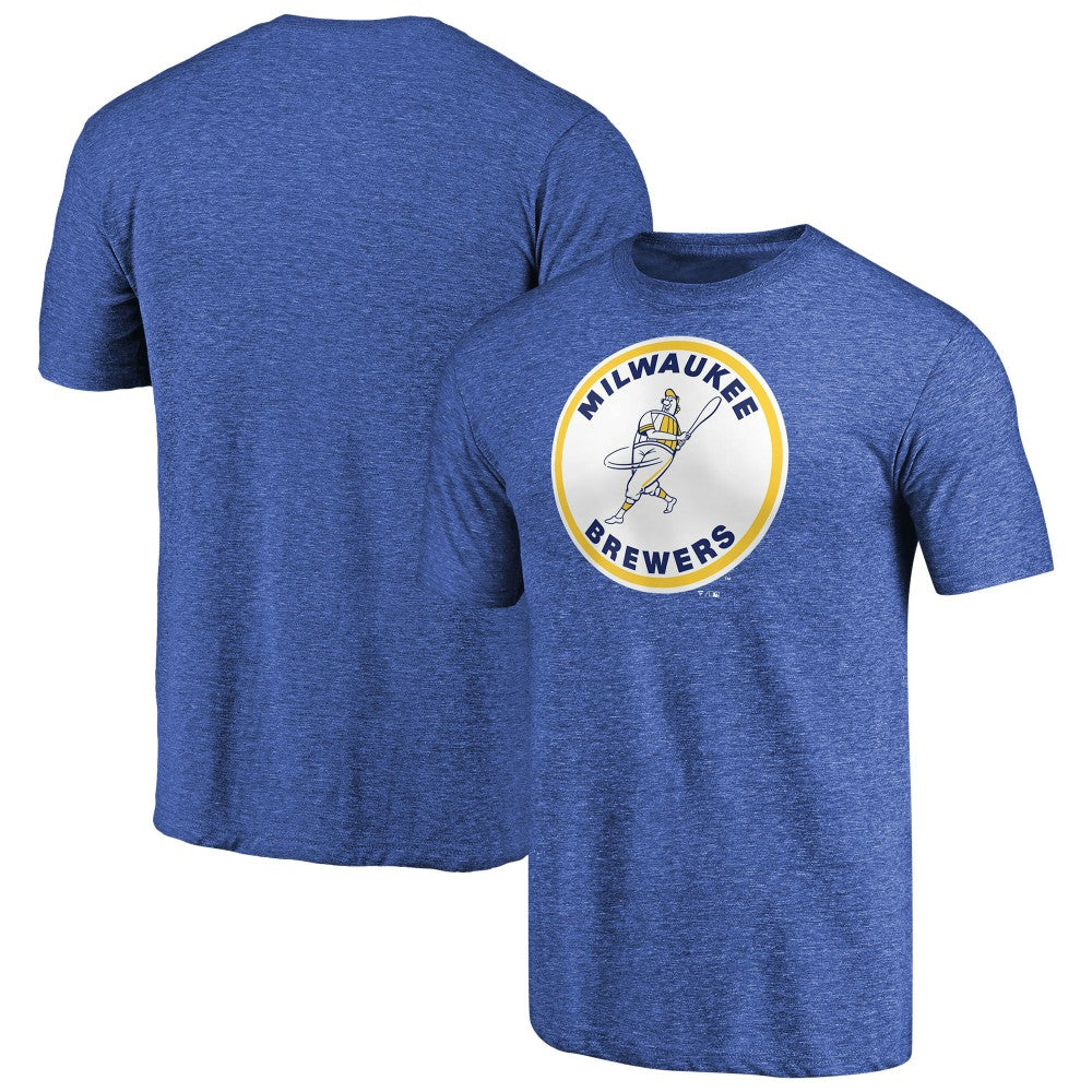 Milwaukee Brewers Cooperstown Collection Forbes Tri-Blend T-Shirt Near Me