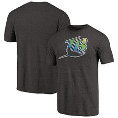 Tampa Bay Rays Cooperstown Collection Forbes Tri-Blend T-Shirt Outlet