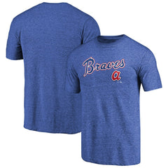 Atlanta Braves Vintage Cooperstown Collection Wahconah Tri-Blend T-Shirt Outlet