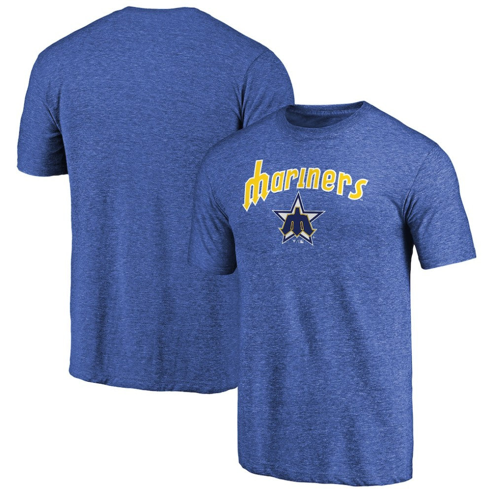 Seattle Mariners Vintage Cooperstown Collection Wahconah Tri-Blend T-Shirt for sale