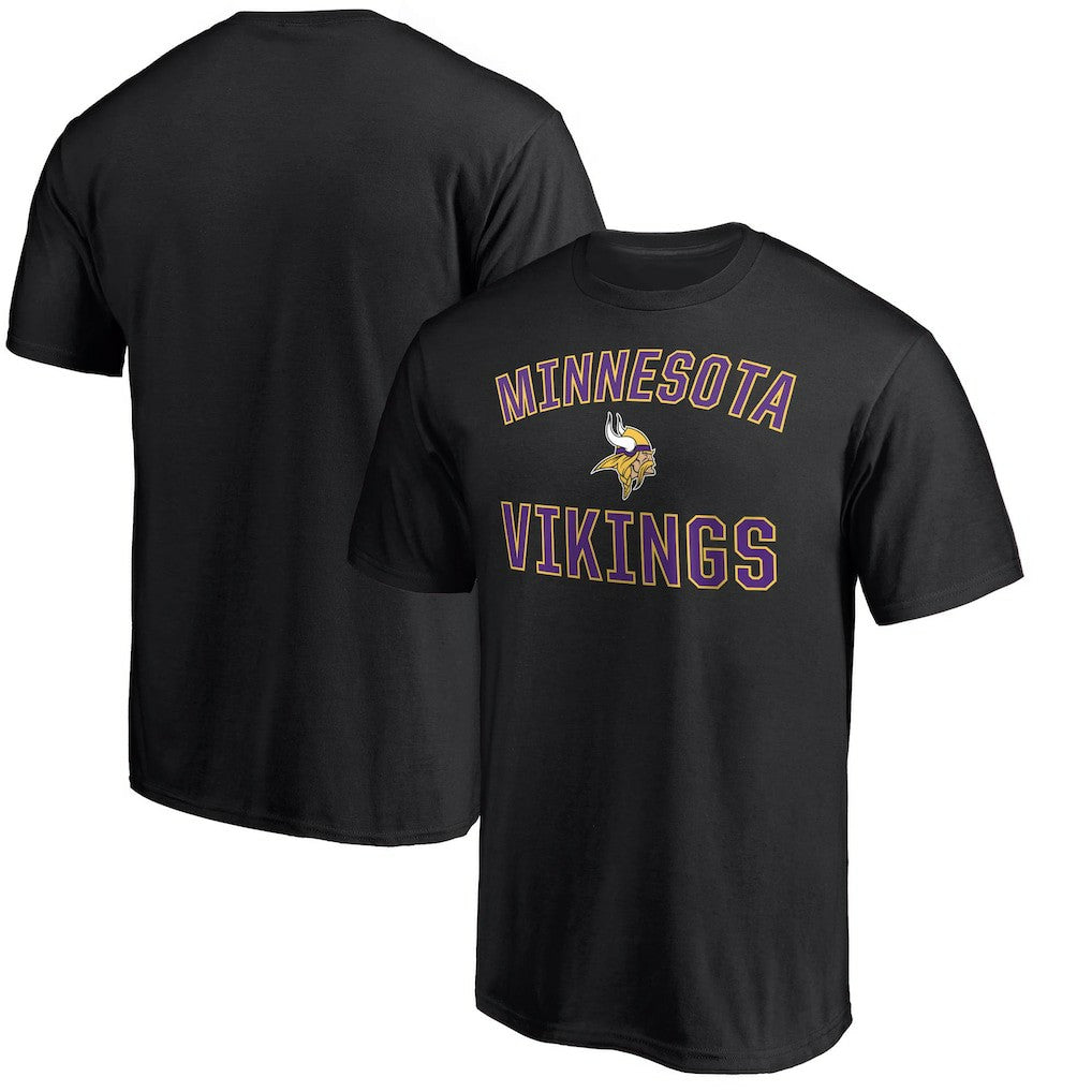Minnesota Vikings Victory Arch T-Shirt - Black - NFL