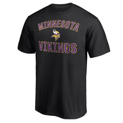 Minnesota Vikings Victory Arch T-Shirt - Black - NFL