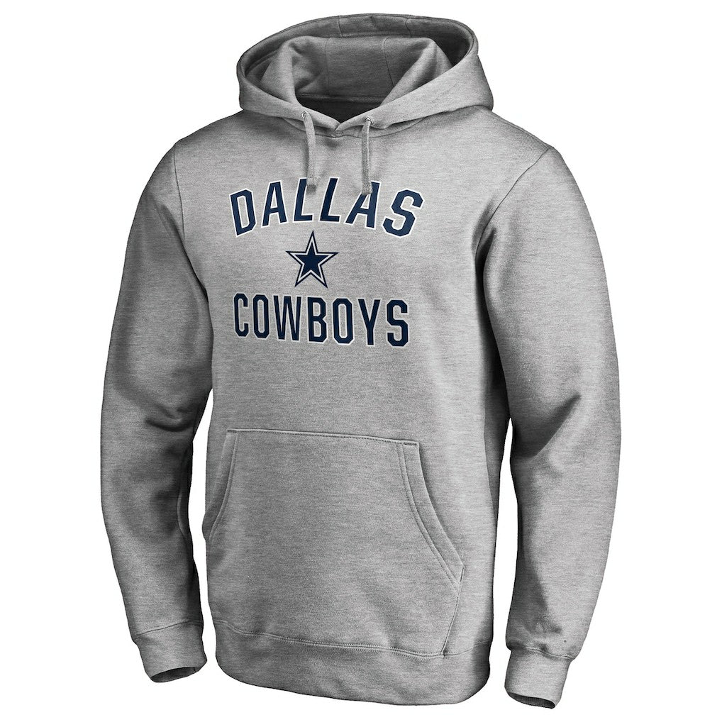 Dallas Cowboys Victory Arch Pullover Hoodie - Heathered Gray - NFL