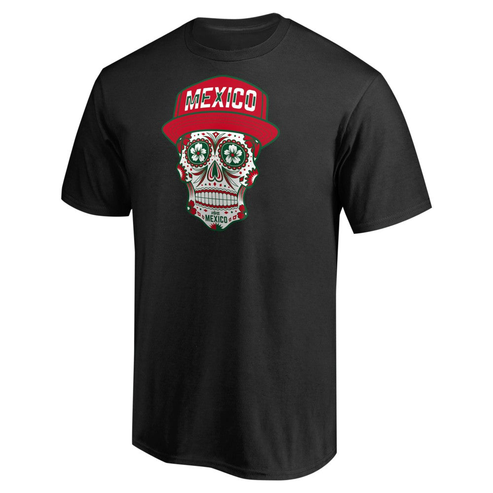 Mexico Sugar Skull T-Shirt Black