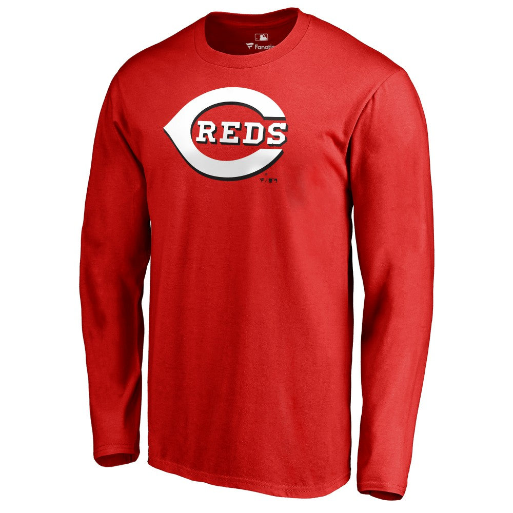Cincinnati Reds Team Wordmark Long Sleeve T-Shirt for sale