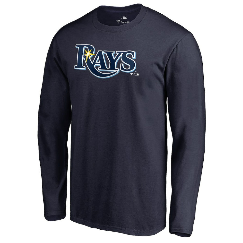 Tampa Bay Rays Team Wordmark Long Sleeve T-Shirt Near Me