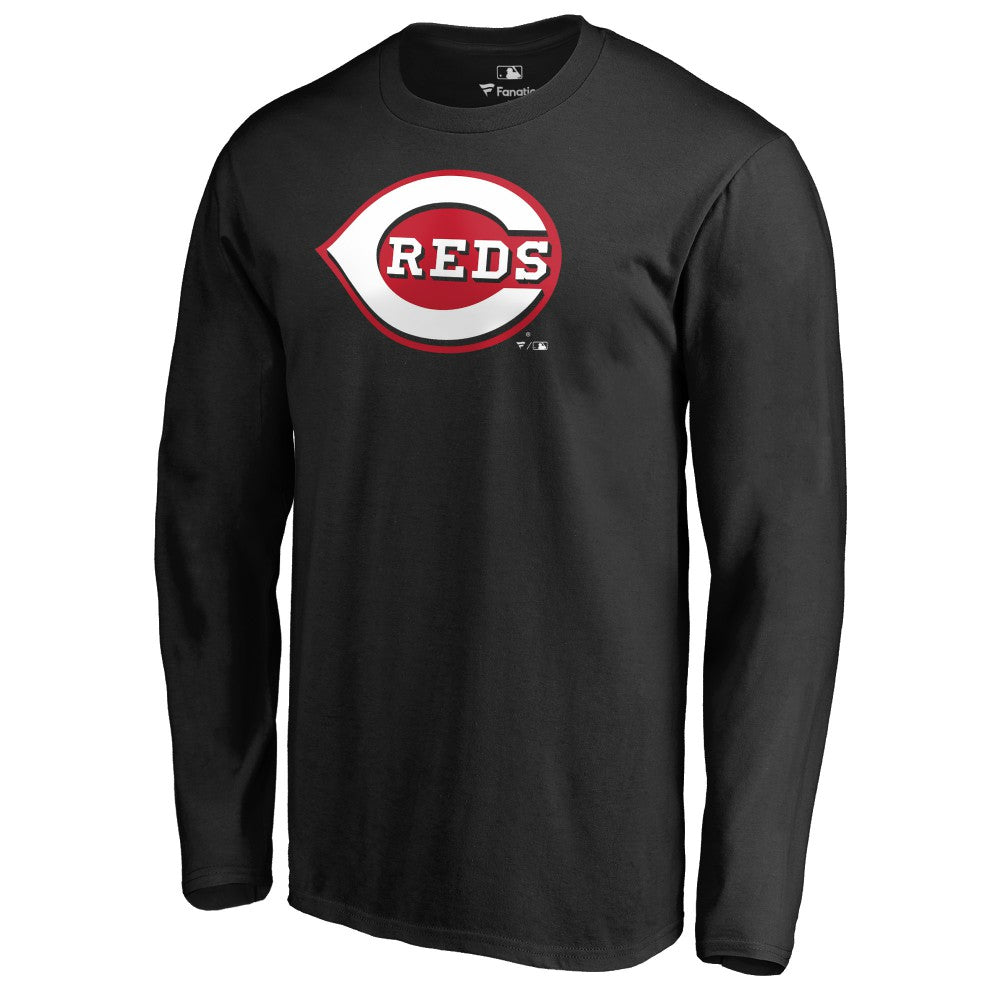 Cincinnati Reds Team Wordmark Long Sleeve T-Shirt Sale